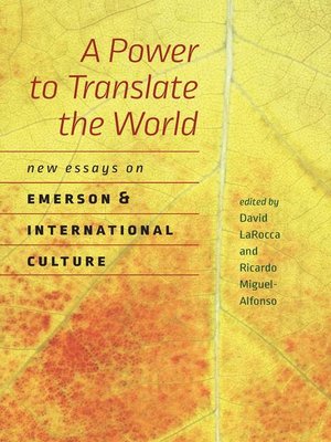 cover image of A Power to Translate the World